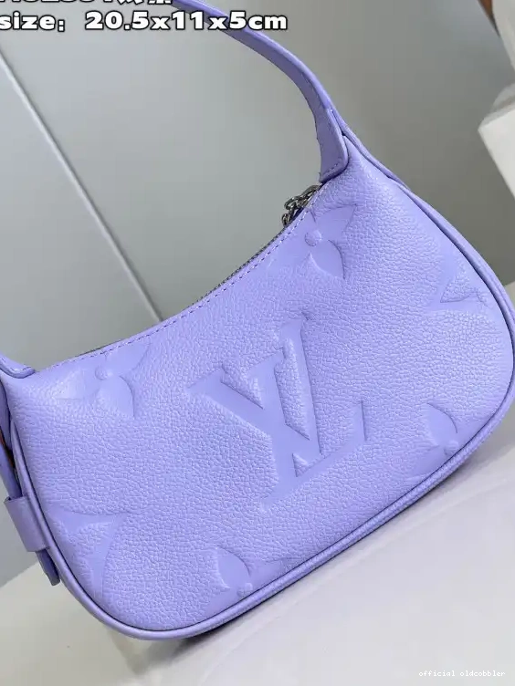 Official oldcobbler Moon VUITTON Mini LOUIS 0528